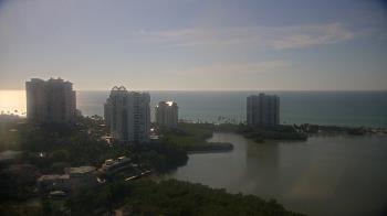 Weather camera view of Naples Grande Beach Resort.