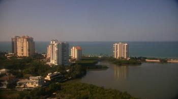 Weather camera view of Naples Grande Beach Resort.