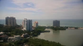 Weather camera view of Naples Grande Beach Resort.