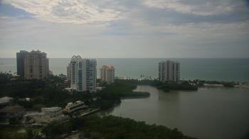 Weather camera view of Naples Grande Beach Resort.
