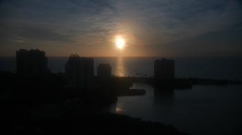 Weather camera view of Naples Grande Beach Resort.