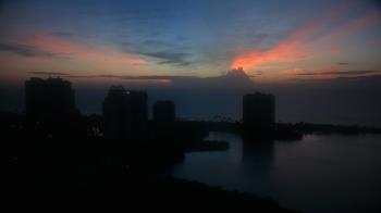 Weather camera view of Naples Grande Beach Resort.