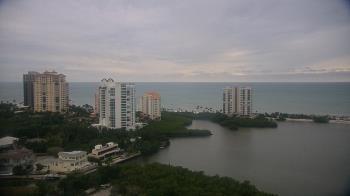 Weather camera view of Naples Grande Beach Resort.