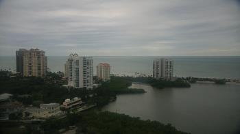 Weather camera view of Naples Grande Beach Resort.