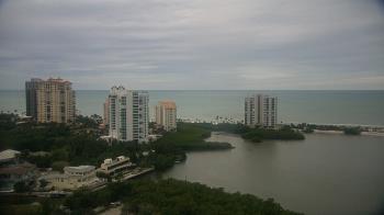 Weather camera view of Naples Grande Beach Resort.