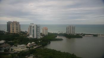 Weather camera view of Naples Grande Beach Resort.