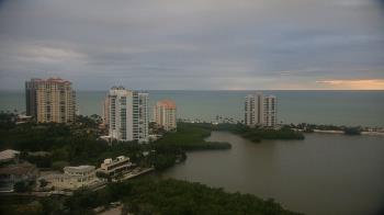 Weather camera view of Naples Grande Beach Resort.
