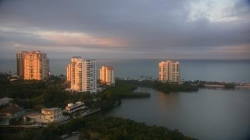 Weather camera view of Naples Grande Beach Resort.