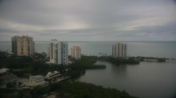 Weather camera view of Naples Grande Beach Resort.