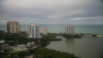 Weather camera view of Naples Grande Beach Resort.