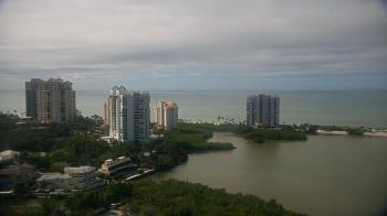 Weather camera view of Naples Grande Beach Resort.