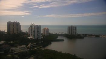 Weather camera view of Naples Grande Beach Resort.
