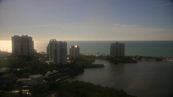 Weather camera view of Naples Grande Beach Resort.