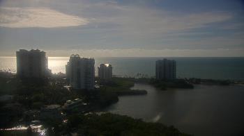 Weather camera view of Naples Grande Beach Resort.