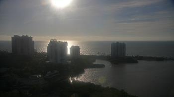 Weather camera view of Naples Grande Beach Resort.