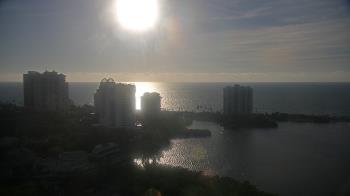 Weather camera view of Naples Grande Beach Resort.