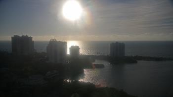 Weather camera view of Naples Grande Beach Resort.