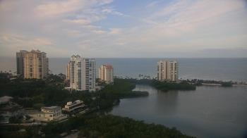 Weather camera view of Naples Grande Beach Resort.