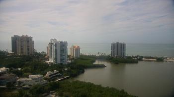 Weather camera view of Naples Grande Beach Resort.
