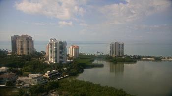 Weather camera view of Naples Grande Beach Resort.
