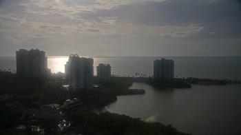 Weather camera view of Naples Grande Beach Resort.