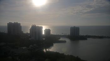 Weather camera view of Naples Grande Beach Resort.