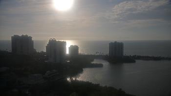 Weather camera view of Naples Grande Beach Resort.