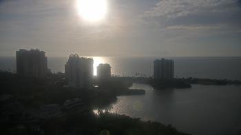 Weather camera view of Naples Grande Beach Resort.