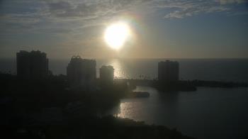 Weather camera view of Naples Grande Beach Resort.