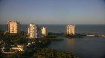Weather camera view of Naples Grande Beach Resort.