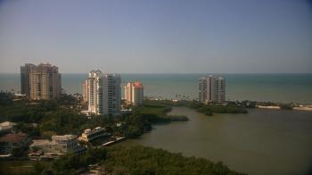 Weather camera view of Naples Grande Beach Resort.