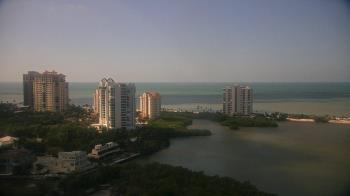 Weather camera view of Naples Grande Beach Resort.