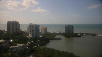 Weather camera view of Naples Grande Beach Resort.