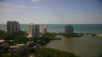 Weather camera view of Naples Grande Beach Resort.