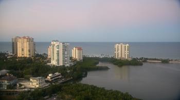 Weather camera view of Naples Grande Beach Resort.