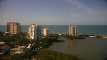 Weather camera view of Naples Grande Beach Resort.