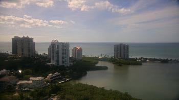 Weather camera view of Naples Grande Beach Resort.