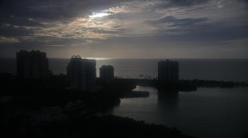 Weather camera view of Naples Grande Beach Resort.