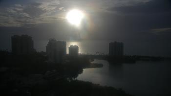 Weather camera view of Naples Grande Beach Resort.