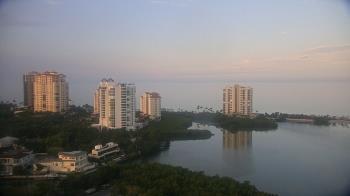 Weather camera view of Naples Grande Beach Resort.