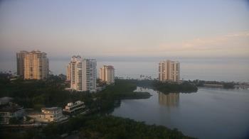 Weather camera view of Naples Grande Beach Resort.