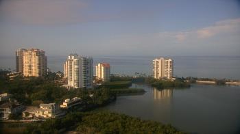 Weather camera view of Naples Grande Beach Resort.