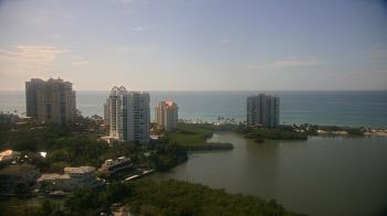 Weather camera view of Naples Grande Beach Resort.