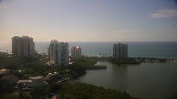 Weather camera view of Naples Grande Beach Resort.