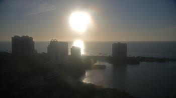 Weather camera view of Naples Grande Beach Resort.