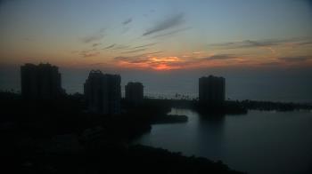 Weather camera view of Naples Grande Beach Resort.