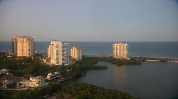 Weather camera view of Naples Grande Beach Resort.