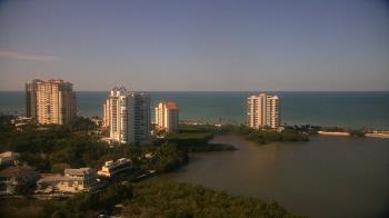 Weather camera view of Naples Grande Beach Resort.