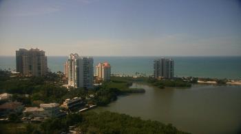 Weather camera view of Naples Grande Beach Resort.