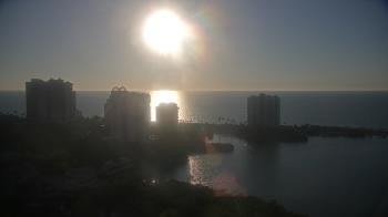 Weather camera view of Naples Grande Beach Resort.